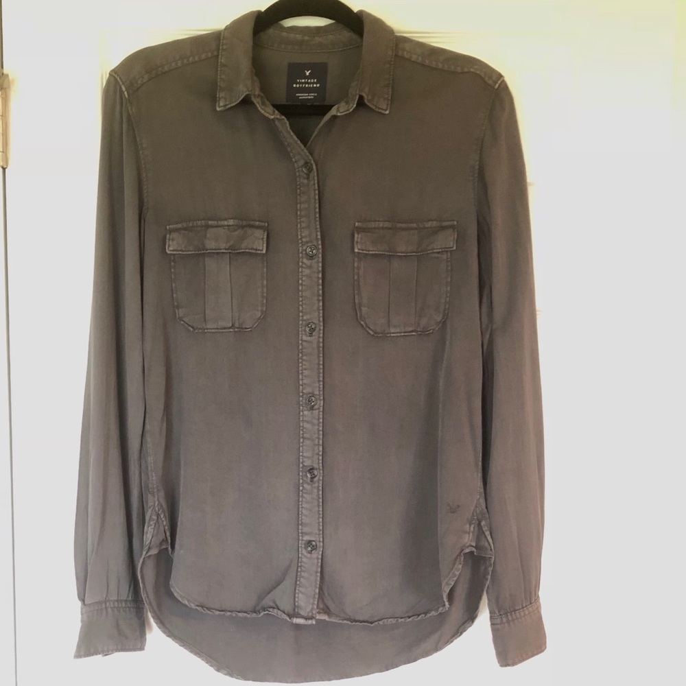AEO Vintage Boyfriend Shirt
